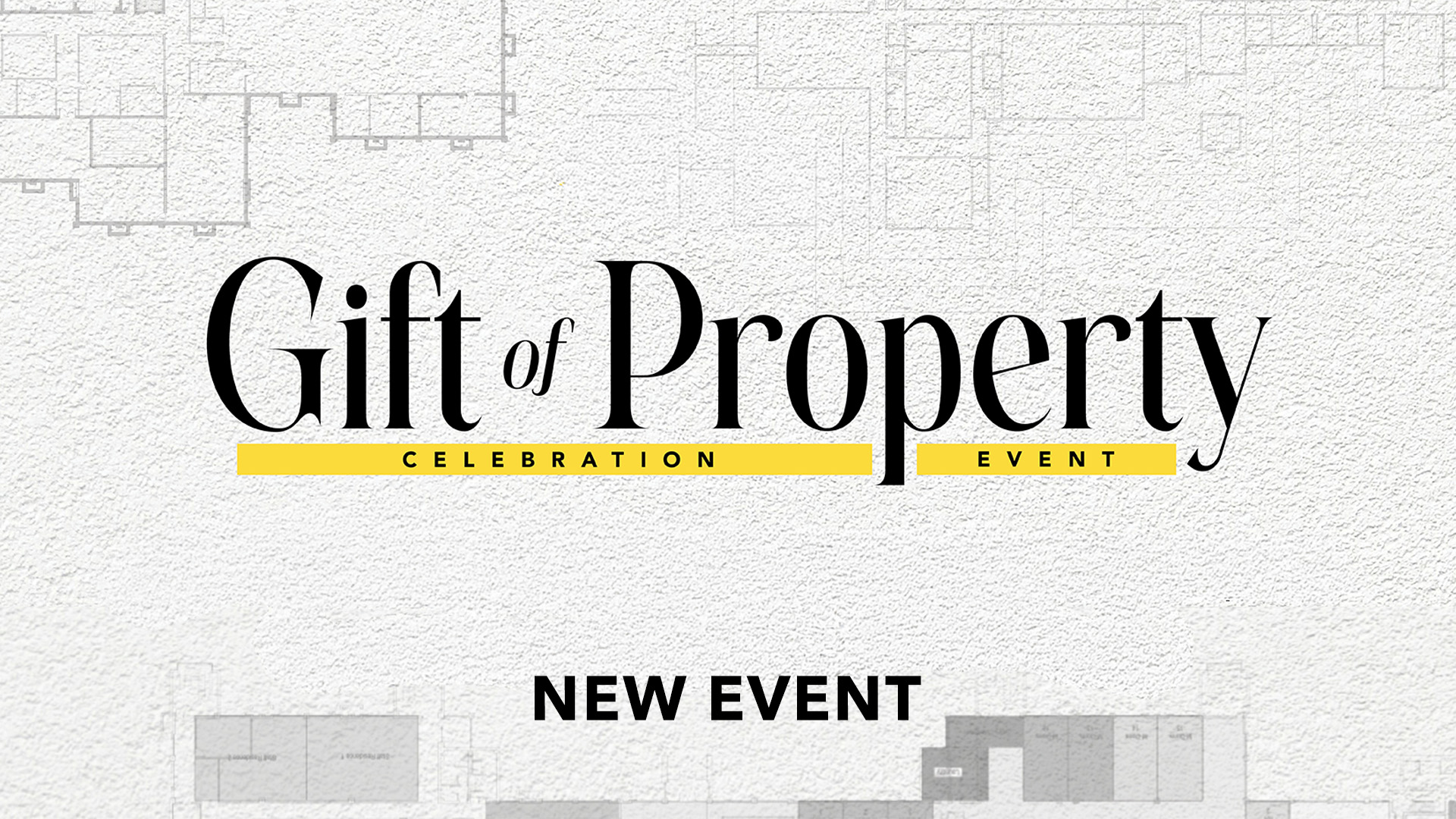 Gift of Property Event